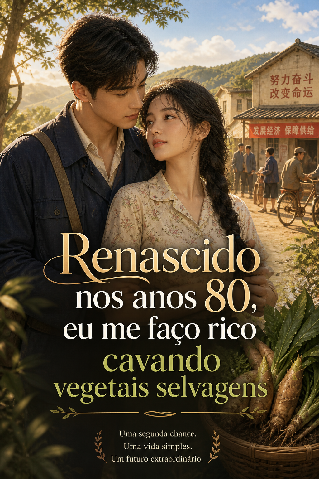 Renascido nos anos 80, eu me faço rico cavando vegetais selvagens